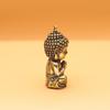 Miniature Sakyamuni Buddha Pendant Brass Crafts Mini Buddha Figurine  Keychain