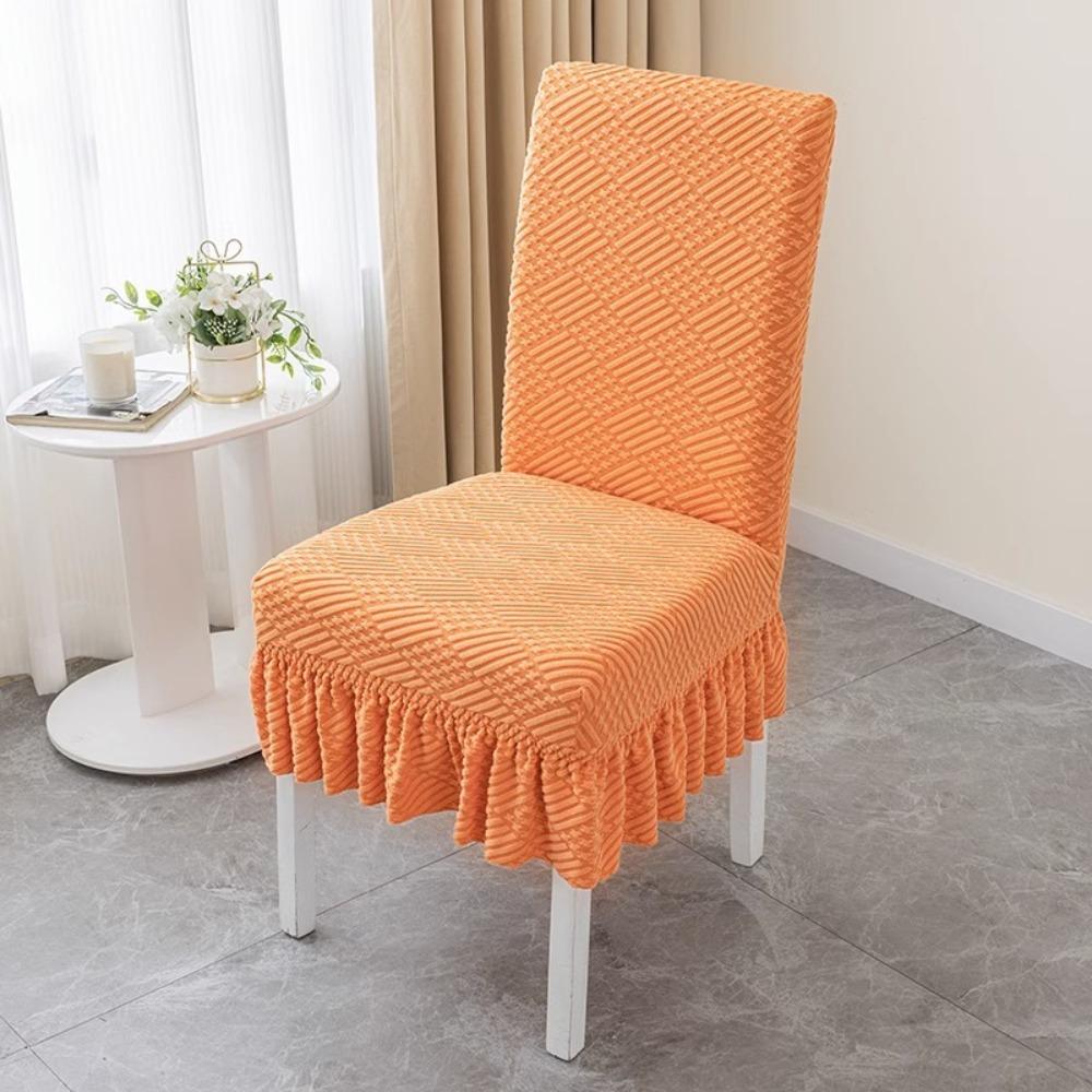 Elastic Chair Covers New Design All Season Universal Dining Seat Cushion Set Stretchable Stool Slipcovers