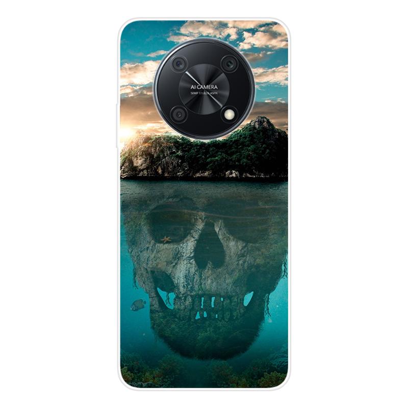 For Huawei nova Y90 Y 90 novaY90 Case Soft Silicone Back Cover Cartoon Phone Case Diversification