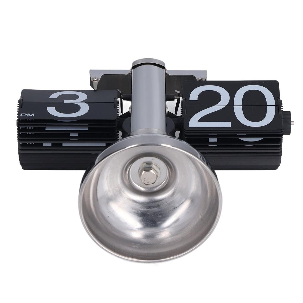 Klappuhr Genaue Zeit Einzigartig Modisch Retro Automatische Blätternde Quarz-Uhr für Zuhause