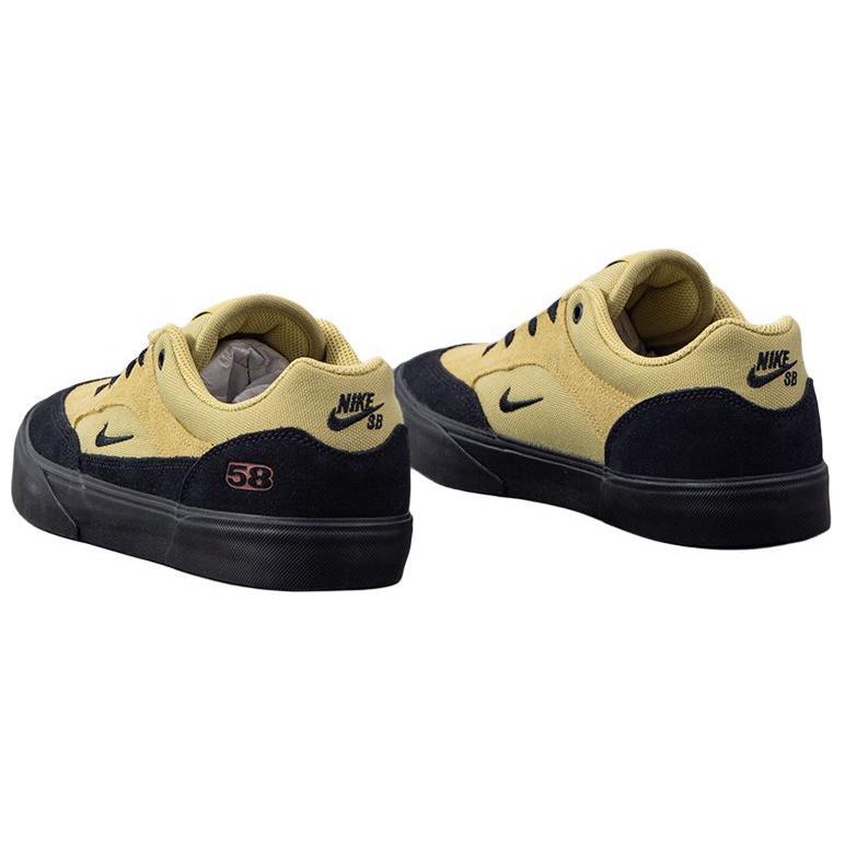 Nike Malor TE SB Oro Buff Nero Scarpe da Ginnastica da Uomo Marrone Cannella HF3066-700