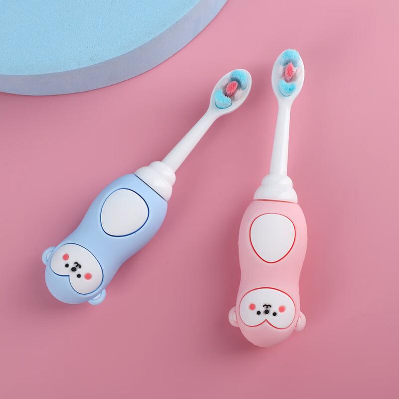 Cartoon Soft Bristle Kids Toothbrush Set