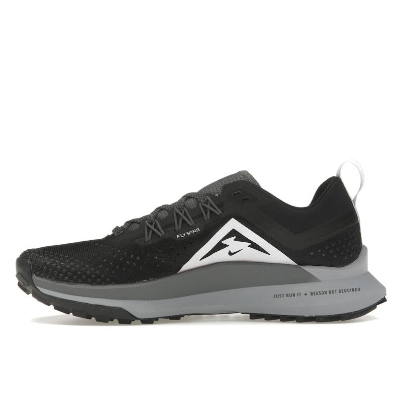 Nike React Pegasus Trail 4 Donna Nero Grigio Scuro Grigio Lupo Aura DJ6159-001