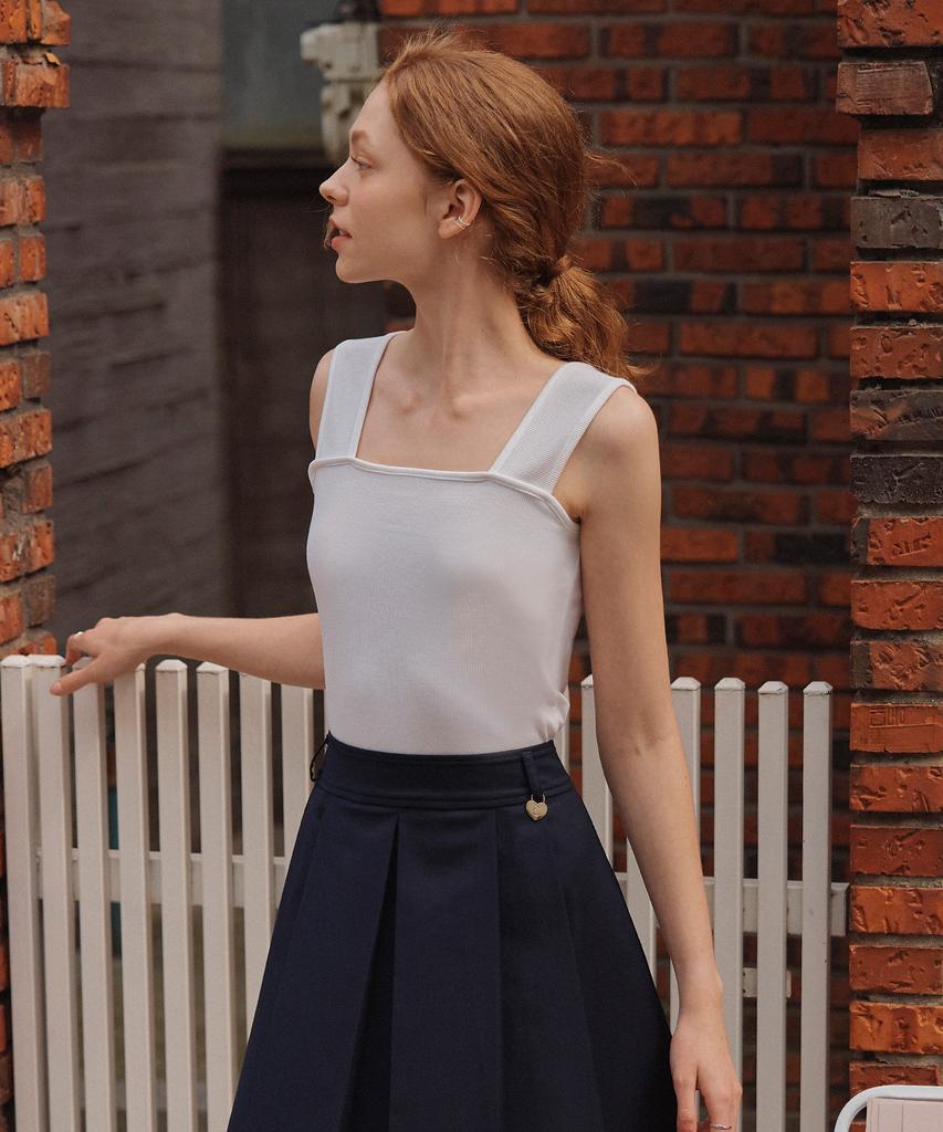 ZEROSTREET [3 Colors] Basic Sleeveless T-Shirt