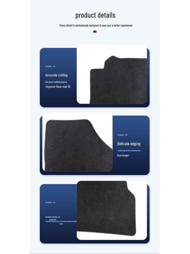 Buick GL8 2011-2018 Nylon Trunk Mat
