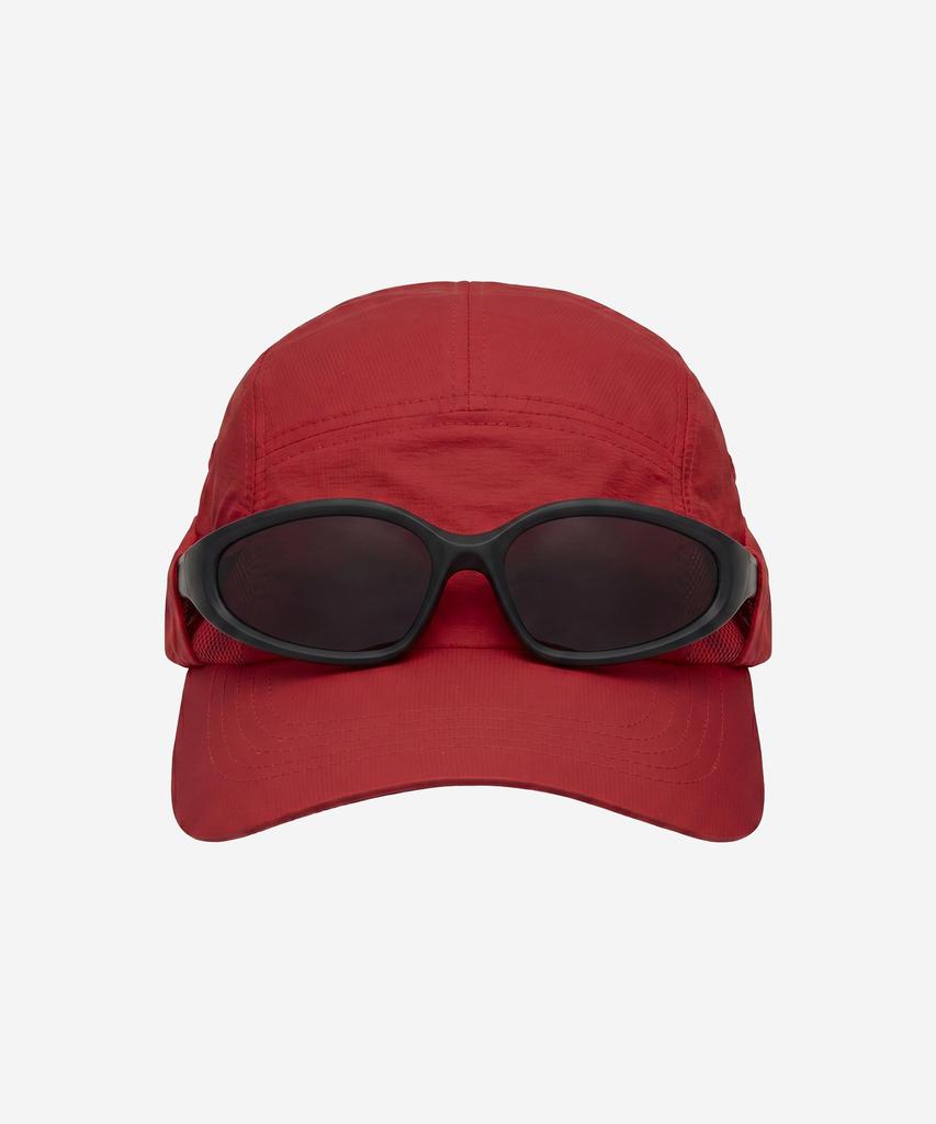 NODE LABS Dev:10 Sunglasses Cut Ball Cap_Red