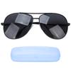 Vintage Polarized Sunglasses Metal Frame Sunglasses Driving Sunglasses for UV Protection