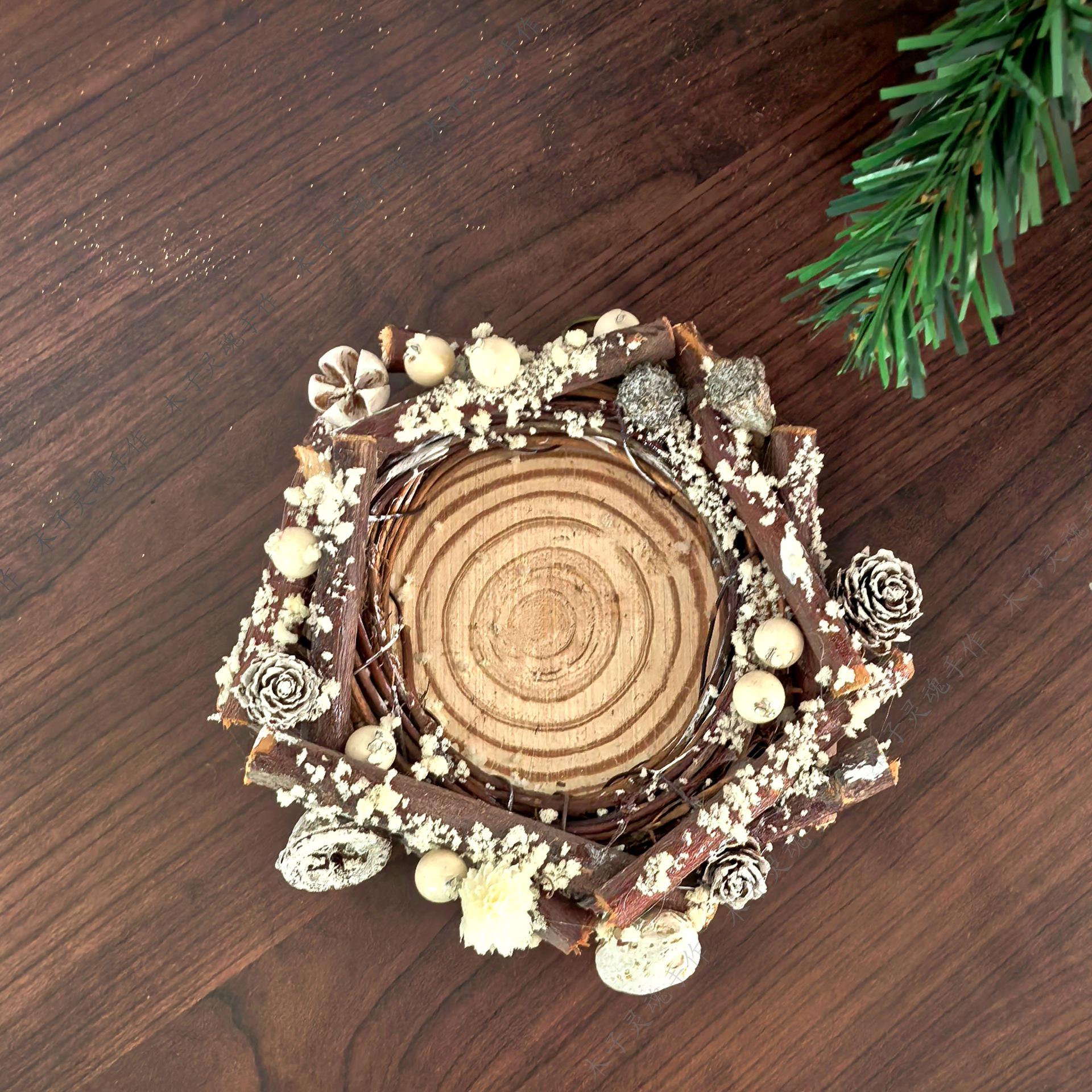 Настольный Рождественский Набор Подсвечников