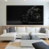RELIABLI ART Motorbike Pictures Black and White Cool Motorcycle Road Painting Modern  Landscape Wall Art Living Room No Frame
