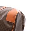 Used CELINE Madakam Boston bag PVC coated canvas leather Brown Used Women