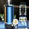Kafeile Dual-Use Smart Air Freshener: Osmanthus Cologne Fragrance Automatic Spray Essential Oil Diffuser for Car & Home.
