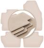 PREMIUM Beige Floor Mats For: Ford Ka+ Hatchback 2014-