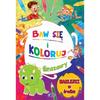 Play and Color Dinosaurs Coloring Pages Coloring Book + 24 Stickers