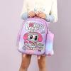 The New LABUBU Children's Schoolbag Cute Cartoon Pencil Case Backpack Boys and Girls Primary School Students First and Second Grade Backpack