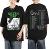 Punk Rock Band Green Day Dookie Graphic T Shirts Men Women Gothic Vintage Short Sleeve T-shirt Fashion Casual Oversized T-shirts