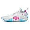 Li-Ning Wade Shadow 5 Buzzer Beater Herren Sneaker Weiß Blau Pink ABPT053-2