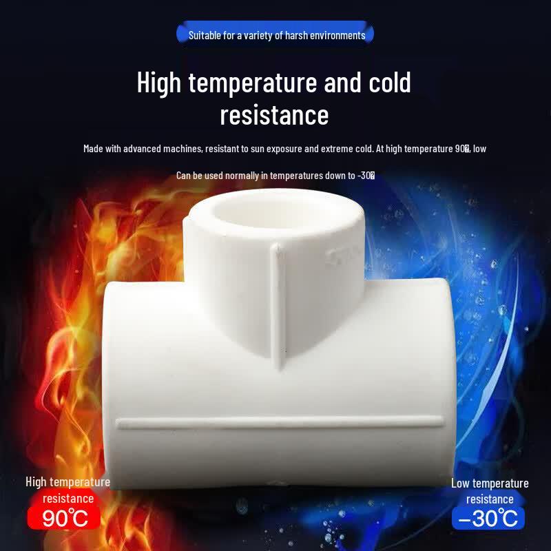 PPR Equal Tee Hot Melt Pipe Fitting