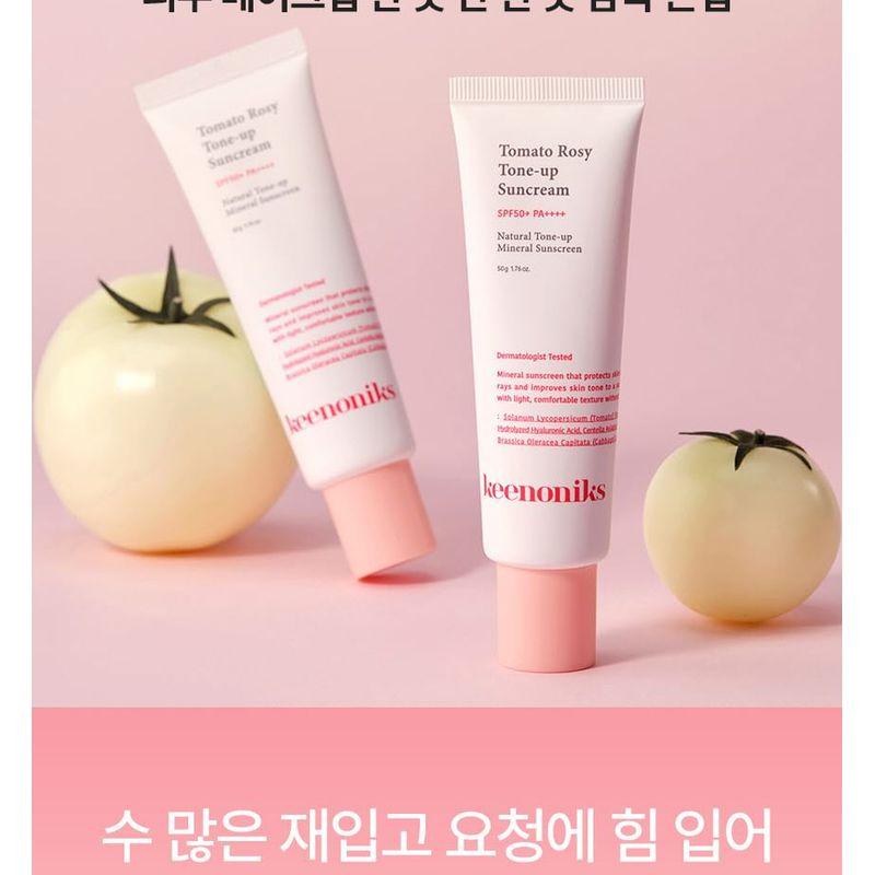 keenoniks - Tomato Rosy Tone-up Suncream