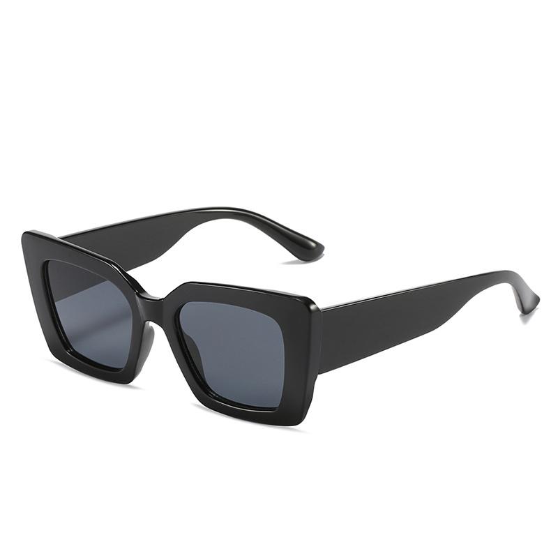 Summer Simple Sunglasses, Personalized Cat Eye Square Glasses, Versatile Sunglasses For Women