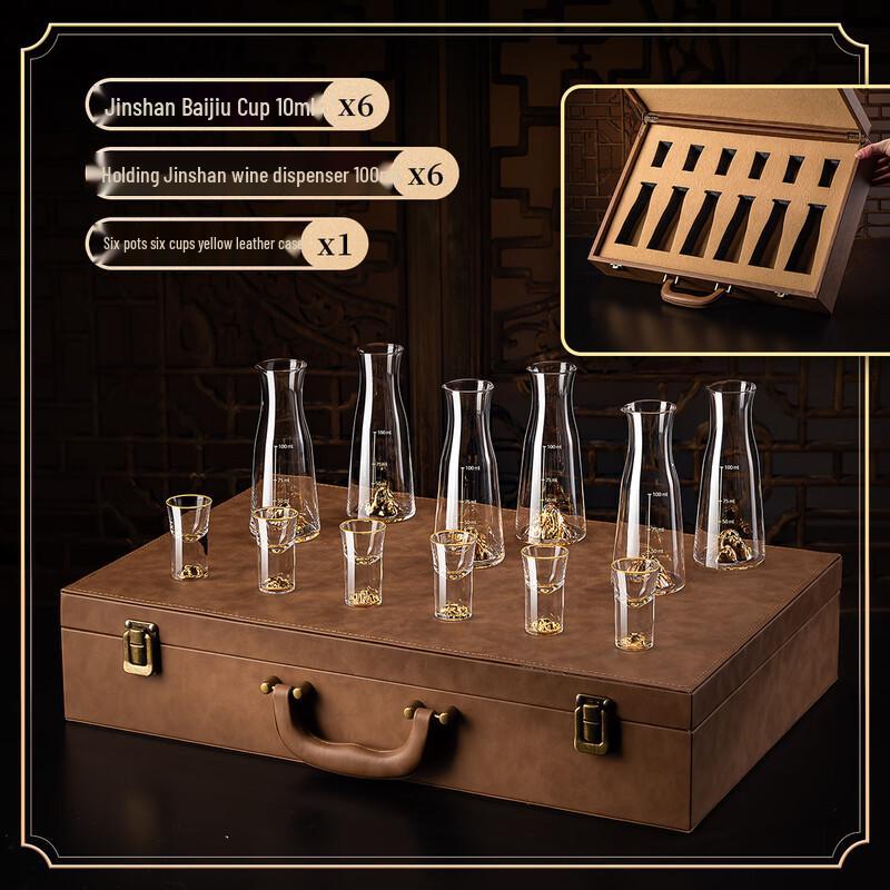 Naijiang Crystal Baijiu Glass Set