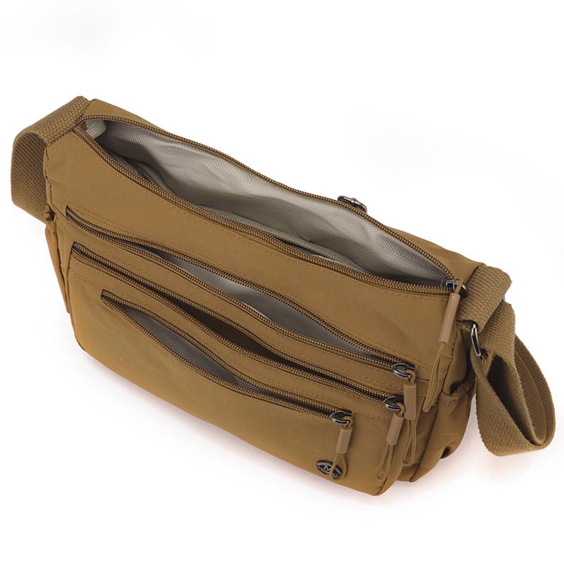 Damen Nylon Tasche Leichte Umhängetasche Große Kapazität Crossbody Tasche