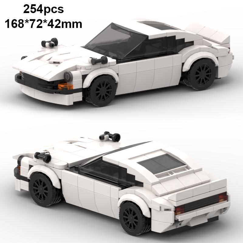 City Technical Car Speed  Racing Car Building Blocks Sports Police Car Pick Up MOC Creative Vehicle Toys
