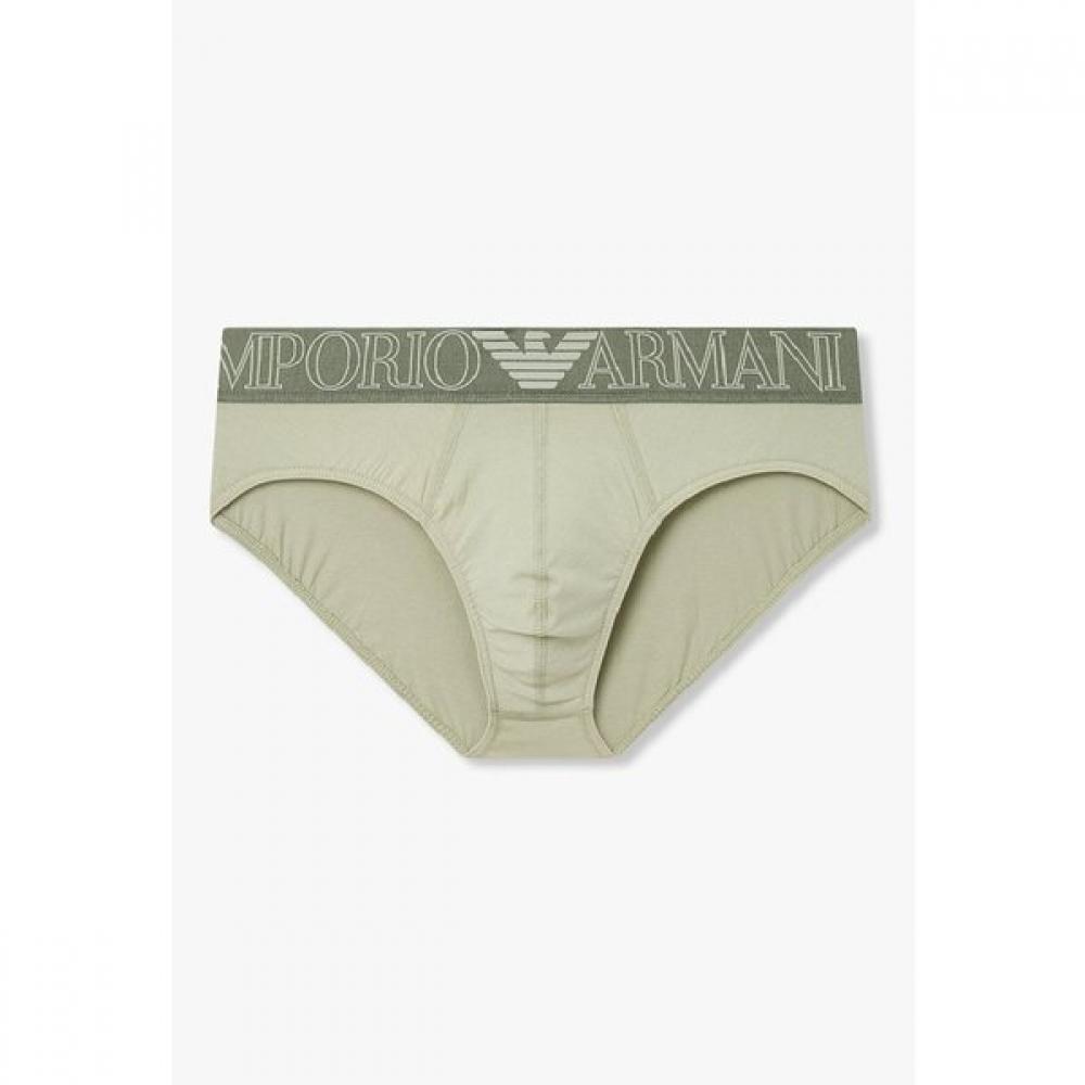 Emporio Armani Men Outline Logo Banded Brief 0816111006 S(95)