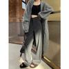 Suit Banana for Women In Autumn Winter Narrow Wide-leg Pants Casual Draped Straight Wool Scimitar