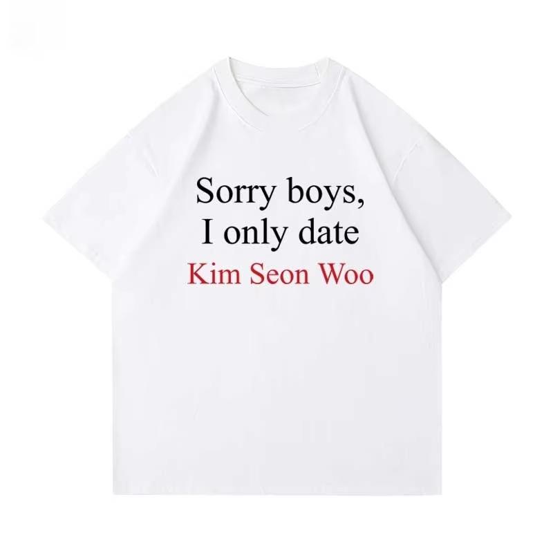 Summer New ENHYPEN Support Clothes The Same Printed Graphic T-shirts for Women Fans Gifts As Those By Riku Nishimura Streetwear