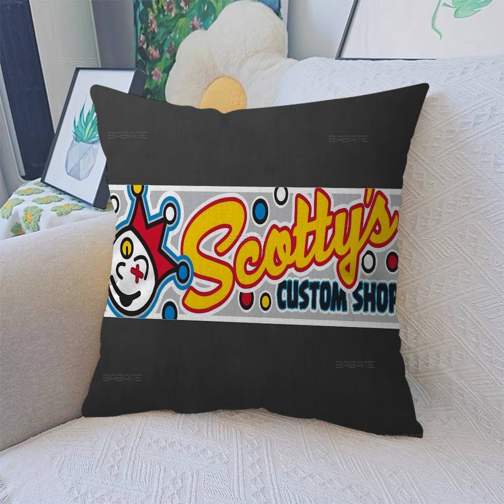 S-Scotty Logo C-Cameron Cushion Cover Pillow Cover Decor Pillowcase Printed Cushion Case For Couch