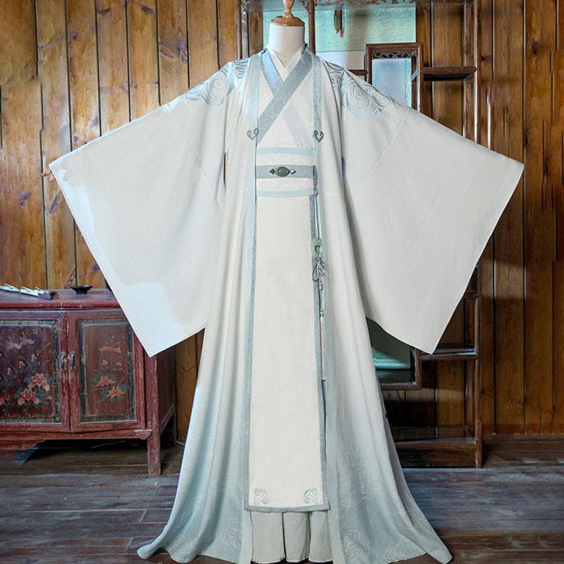 Zushi Modao Grandmaster Of Demonic Cultivation Lan Wangji Costume Suit Cosplay