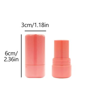 1Pcs Antiperspirant Tube Lip Balm Tubes With Lids 8G Empty Plastic Lip Rotatable Lipstick Tubes Empty Containers