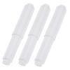 3Pcs Universal Toilet Paper Holder Replacement Rod Toilet Paper Holder Insert Plastic Tissue Roller Bathroom Hardware