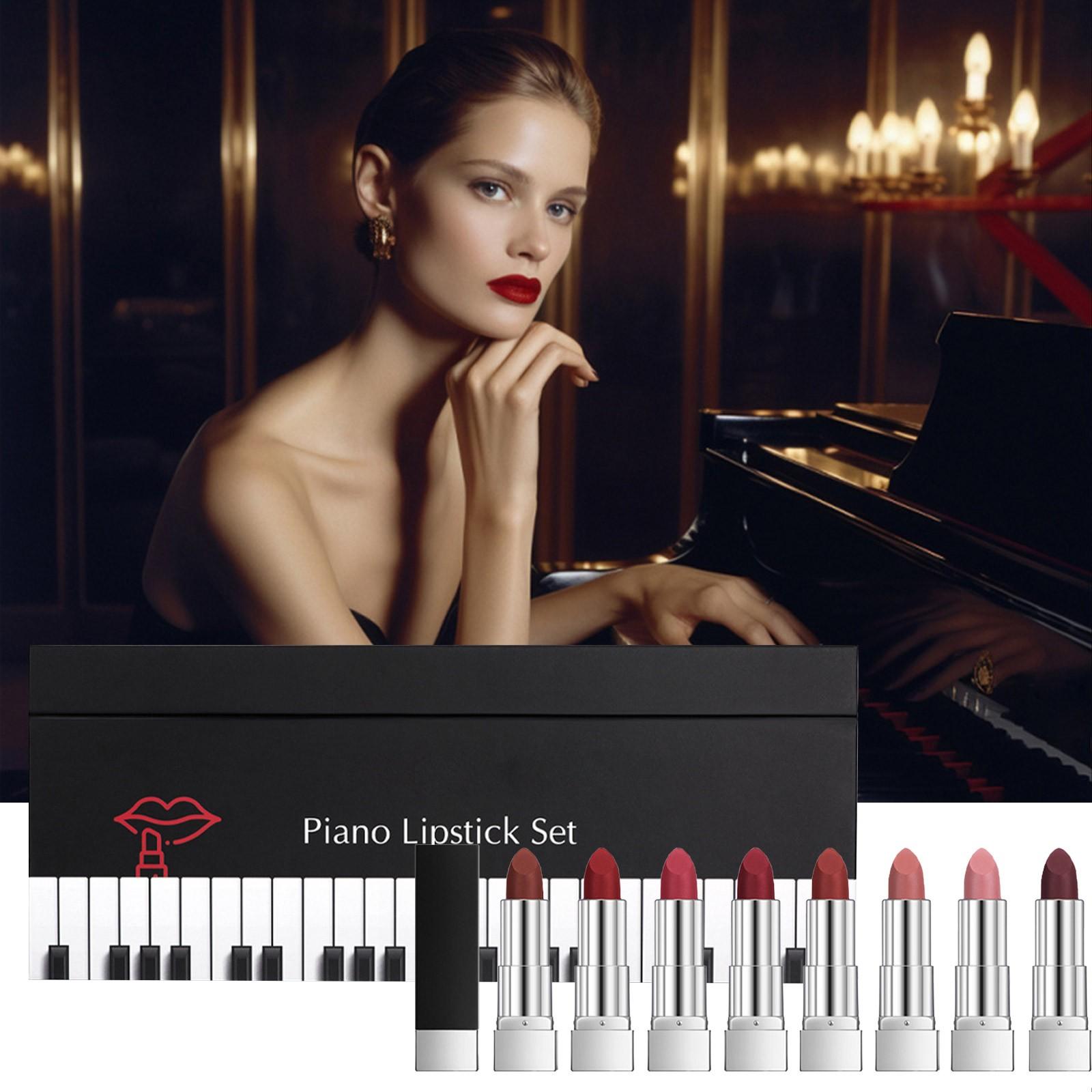 

8pcs lipstick set One Size чёрный