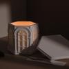 Candlestick Silicone Mold Silicone Candle Holder Molds Flexible Candle Jar Silicone Moulds Soft Silicone Mold for Candle