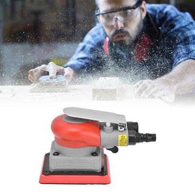 Pneumatic Sander Alloy Steel Air Squares Sanding Machine Sandpaper Machines for Wood 75x100mm Pneumatic Sander Sanding Machine
