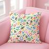 C-Cartoon Style Pattern1 Cushion Cover Pillow Case Soft Friendly Fabric & Concealed Zipper