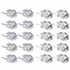 Set of 10pcs Adhesive Hat Hooks Baseball Cap Hanger Stylish Hat Storage Solution