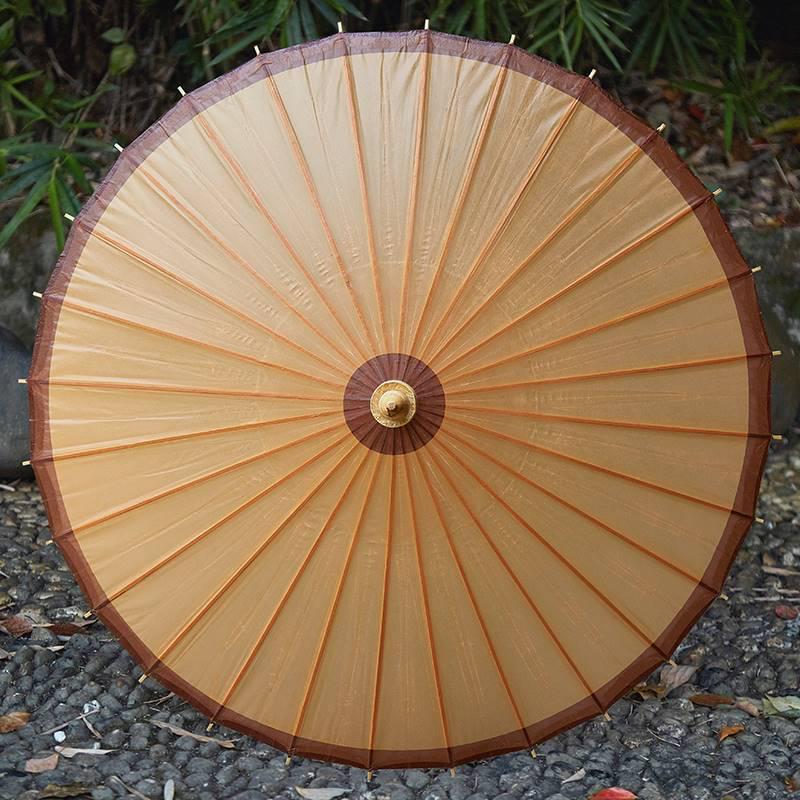 Handmade Jiangnan Oiled Paper Umbrella: Rainproof Tung Oil Umbrella for Hanfu & Cheongsam Decor