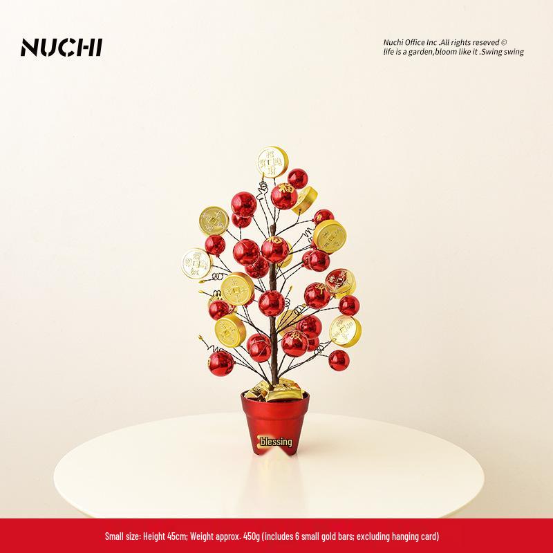 Дерево Процветания NUCHI и Украшения для Декора на Новый Год и Праздник Весны