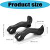 Bicycles Extension Handlebar Mountain Bike Deputy Handle Nylon Handle Bar Ends Grips Cycling Accessory Easy to Install