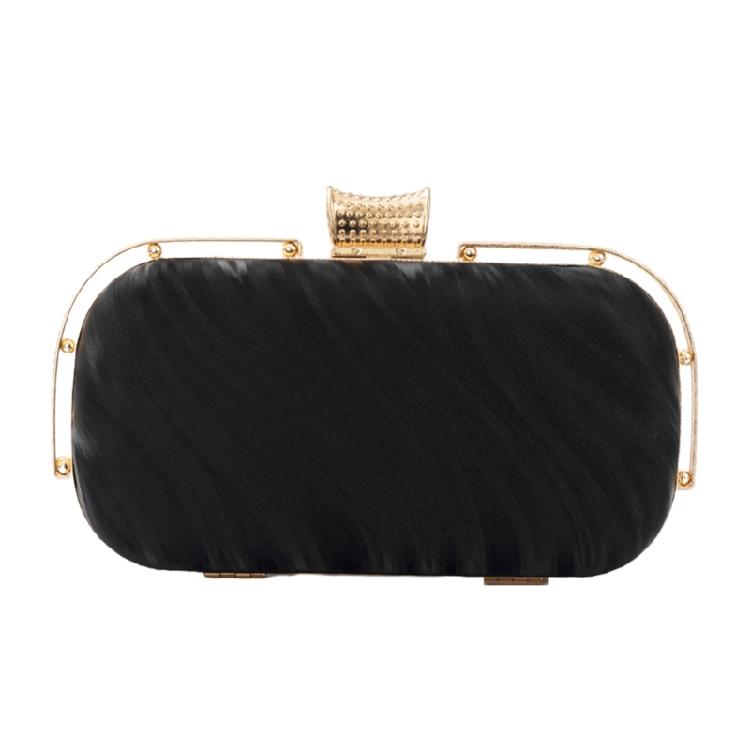 

Evening Bag Chain Bag Banquet Lady Purse Female Cocktail Handbag Shoulder Bag чорний