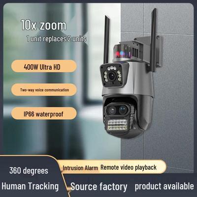 Kamera nadzoru zewnętrznego Yoosee 9MP z 10-krotnym zoomem 4G z dwukierunkowym audio