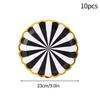 10Pcs CampingPicnic Tableware Set Disposable Paper Dishes Plate Cup Outdoor Camping Accessories Portable Cutlery