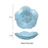 Elegant Home-Style Petal Plate: Food-Grade Fruit & Snack Dish