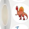 500 Pieces Cartoon Round Stickers Accessories Decorative Tag Praise Supplies for Bags Holiday