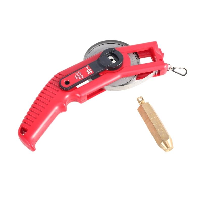 Precisions Oil Level Gauge Multiple Length Steel Ruler Fuels Tanks Dipsticks Corrosions Proof for Petroleum Industry Use