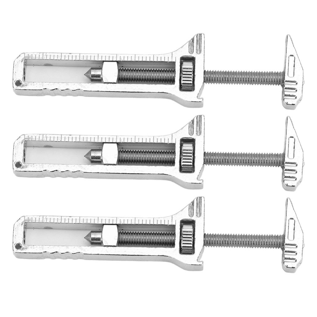 3PCS Mini Multitool Wrench Adjustable Wrench Multifunctional Bottle Opener for Backpacking Camping Hiking