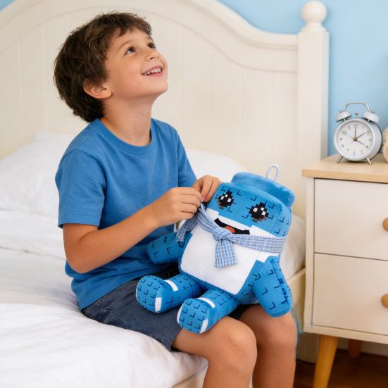 Game Character Plush Doll Soft PP Cotton Stuffing Toy Collectible Desktop Decor Cute Collectible Gift for Gamers Kids Fans