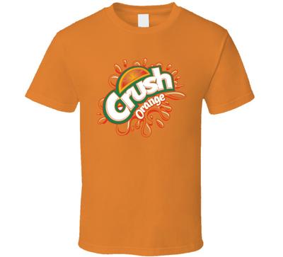 Orange Crush Pop Logo T Shirt